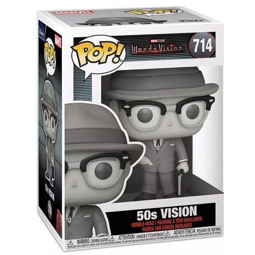 Figurine Funko Pop - Wandavision [Marvel] N°714 - 50s Vision (52043)