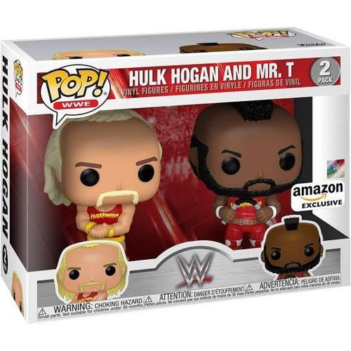 Figurines Funko Pop - Wwe - Hulk Hogan Et Mr. T (2-Pack) (51720)