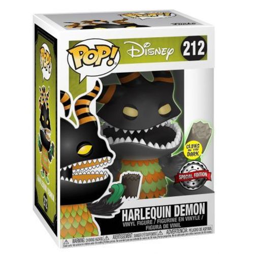 Figurine Nbx - Harlequin Demon Glow In The Dark Exclu Pop 10cm