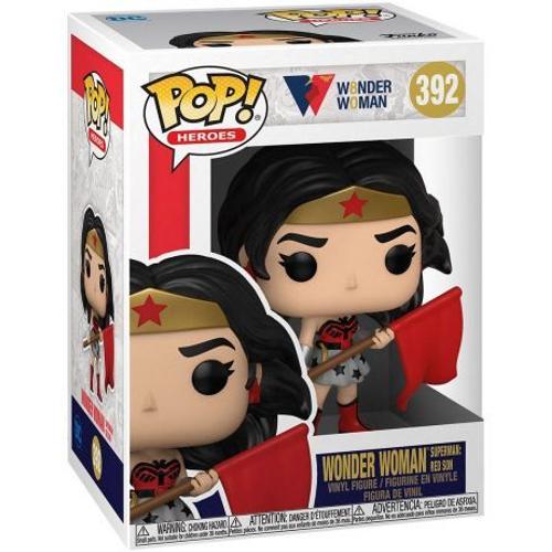 Figurine Funko Pop - Wonder Woman 80 Ans N°392 - Wonder Woman Superman Red Son (54976)