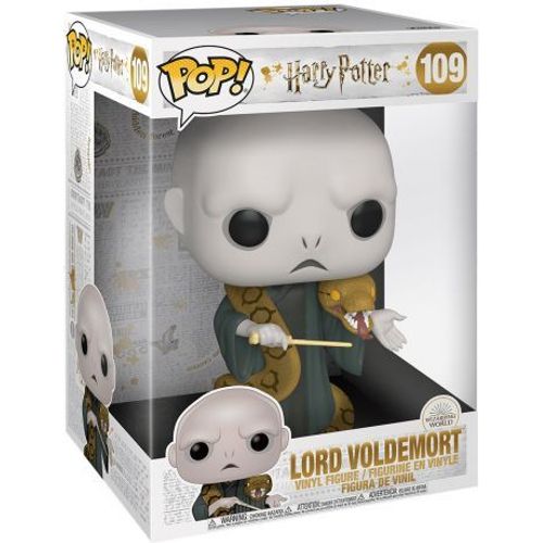 Harry Potter Super Sized Pop! Movies Figurine Voldemort W/Nagini 25 Cm