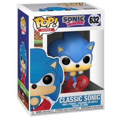 Figurine Funko Pop - Sonic Le Hérisson N°632 - Sonic Classique (51964)