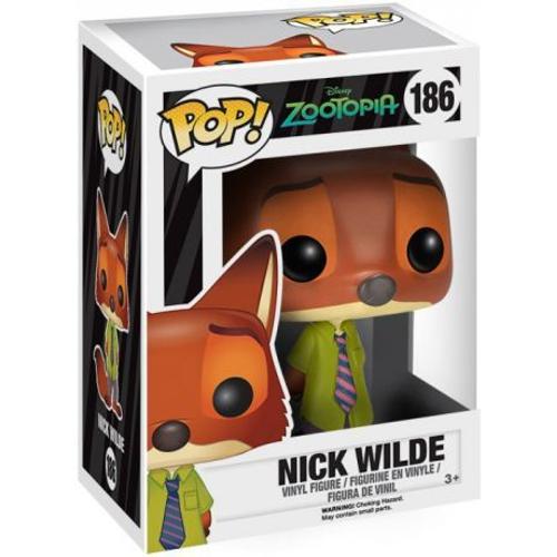 Figurine Pop - Zootopie - Nick Wilde - Funko Pop N°186