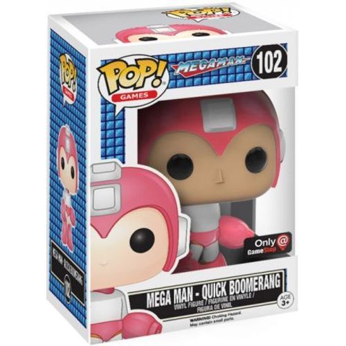 Figurine Funko Pop - Mega Man N°102 - Mega Man - Quick Boomerang (11905)
