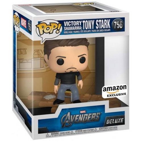Figurine Funko Pop - Avengers : Endgame [Marvel] N°756 - Victory Shawarma: Tony Stark (54901)