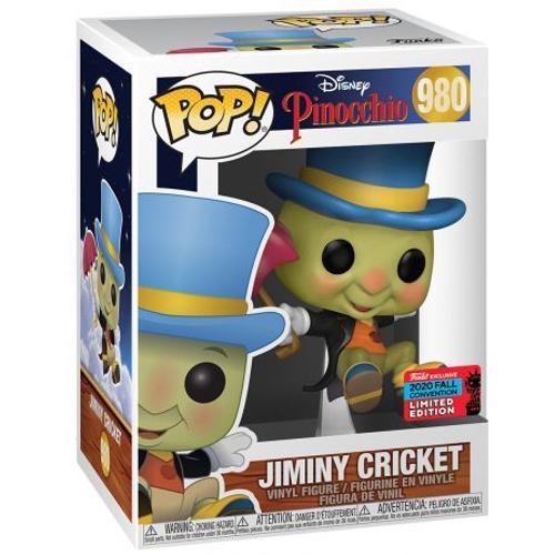 Figurine Funko Pop - Pinocchio N°980 - Jiminy Cricket Parapluie (51383)