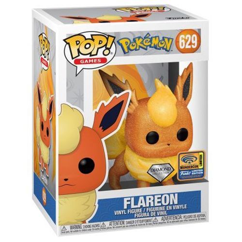 Figurine Funko Pop - Pokémon N°629 - Pyroli - Diamant (55995)
