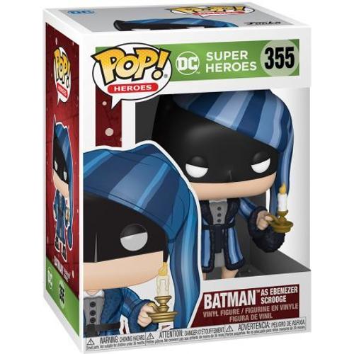 Figurine Funko Pop - Scrooge Batman - Dc Comics Holiday (355) - Pop Heroes - Fu50653