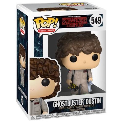 Figurine Pop - Stranger Things - Dustin Ghostbuster - Funko Pop