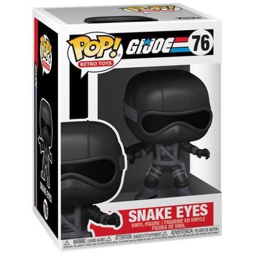 Figurine Funko Pop - Hasbro N°76 - Version 1 Snake Eyes - G.I Joe (55785)