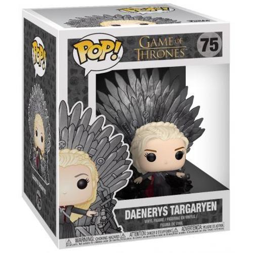 Figurine Game Of Thrones - Daenerys Targaryen On Iron Throne Oversized 15cm