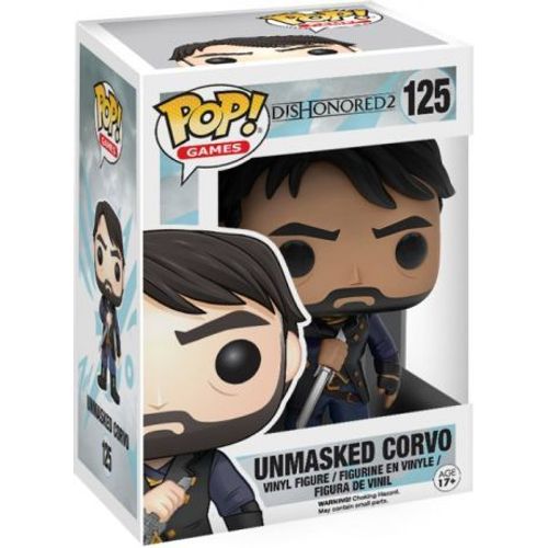 Figurine Pop - Dishonored 2 - Corvo Unmasked - Funko Pop