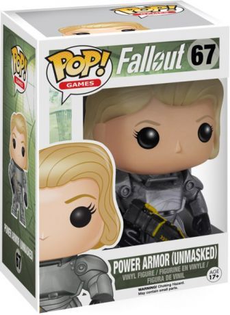 Figurine Pop - Fallout - Female Warrior In Power Armor - Funko Pop