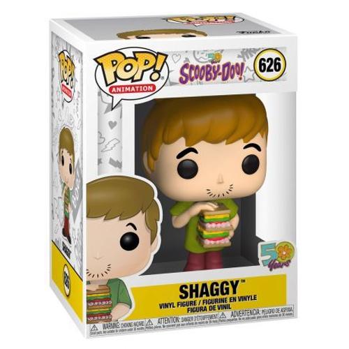 Figurine Scooby-Doo 50 Years - Shaggy With Sandwich Pop 10cm