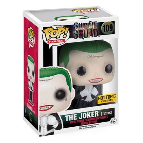 Suicide Squad Pop! Heroes Vinyl Figurine The Joker (Tuxedo) 9 Cm