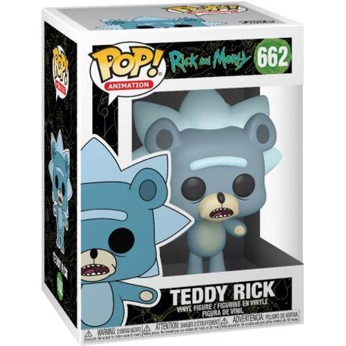 Figurine Rick & Morty - Teddy Rick Pop 10cm