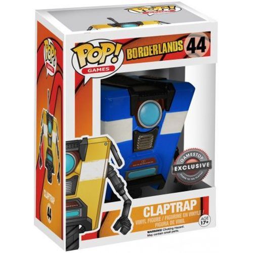 Figurine Pop - Borderlands - Claptrap Gentleman Blue - Funko Pop