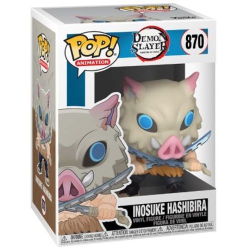 Figurine Funko Pop - Demon Slayer N°870 - Inosuke Hashibira (49011)