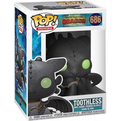 Dragon 3 - Bobble Head Pop N° 686 - Toothless