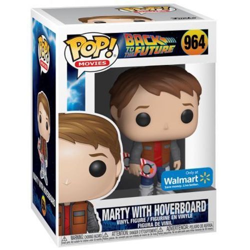 Figurine Funko Pop - Retour Vers Le Futur N°964 - Marty Avec Hoverboard (48708)