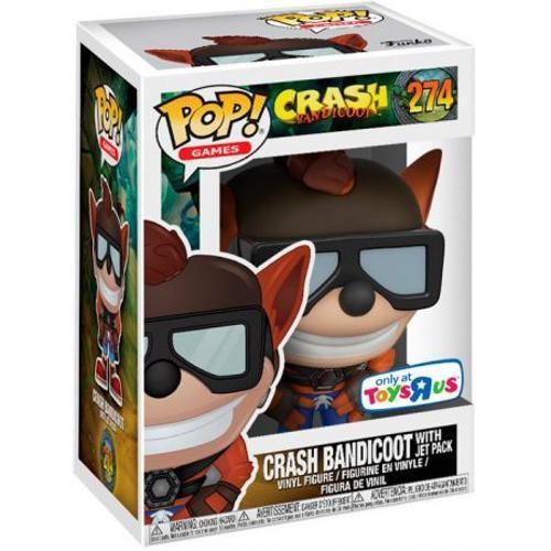 Figurine Pop - Crash Bandicoot - Crash Bandicoot With Jet Pack - Funko Pop