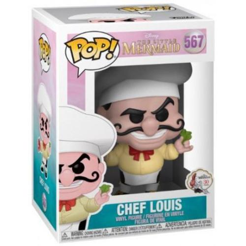 Figurine Disney - La Petite Sirène - Chef Louis Pop 10cm