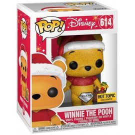 Figurine Funko Pop - Winnie L'ourson [Disney] N°614 - Winnie L'ourson (Noël) - Pailleté (51675)