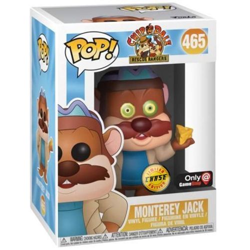 Figurine Funko Pop - Tic Et Tac [Disney] N°465 - Monterey Jack - (Chase) (34823)