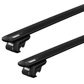 Barres De Toit Peugeot 206 Break (06/02-) Thule Wingbar Evo Black Alu - Thule