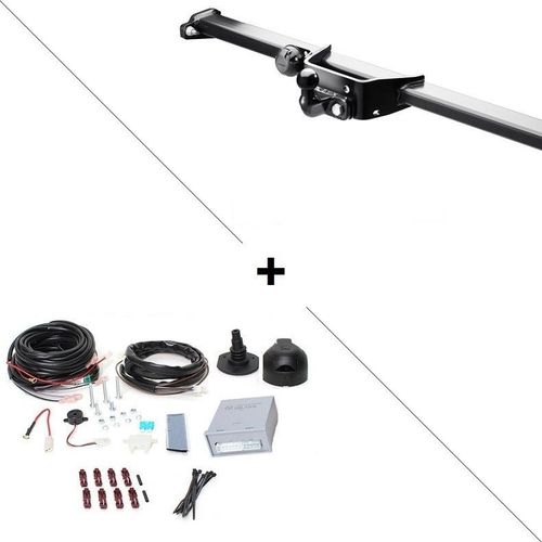 Attelage Opel Vivaro L1/L2/L3 (03/19-) Standard + Faisceau Universel 7 Broches + Boitier Électronique - Brink