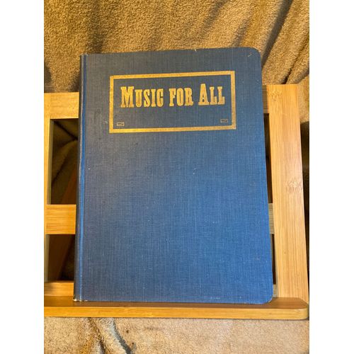 Music For All Volume 2 Partition Chant Piano Musique Légère Anglaise 1925