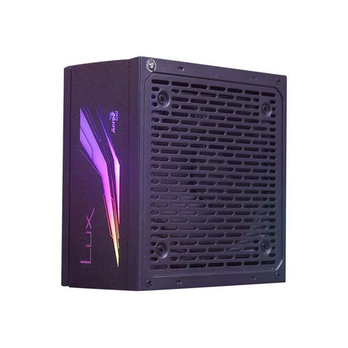 AeroCool LUX RGB 650M - Alimentation électrique (interne) - ATX12V 2.4 - 80 PLUS Bronze - CA 230 V - 650 Watt - PFC active