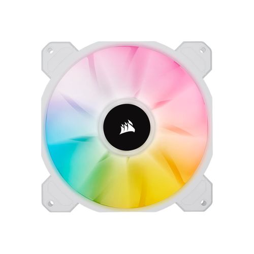 CORSAIR iCUE SP140 RGB ELITE - Ventilateur châssis - 140 mm - blanc (pack de 2)