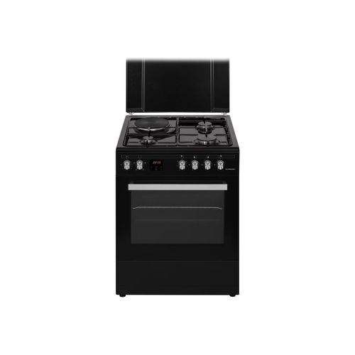 Schneider SCG631CB Cuisinière Noir mat/anthracite