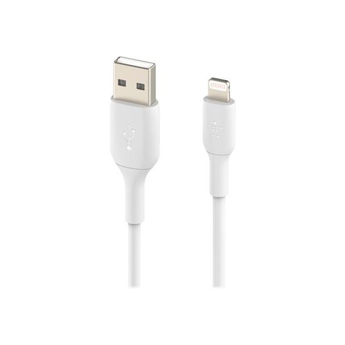 Belkin BOOST CHARGE - Câble Lightning - Lightning mâle pour USB mâle - 1 m - blanc (pack de 2)