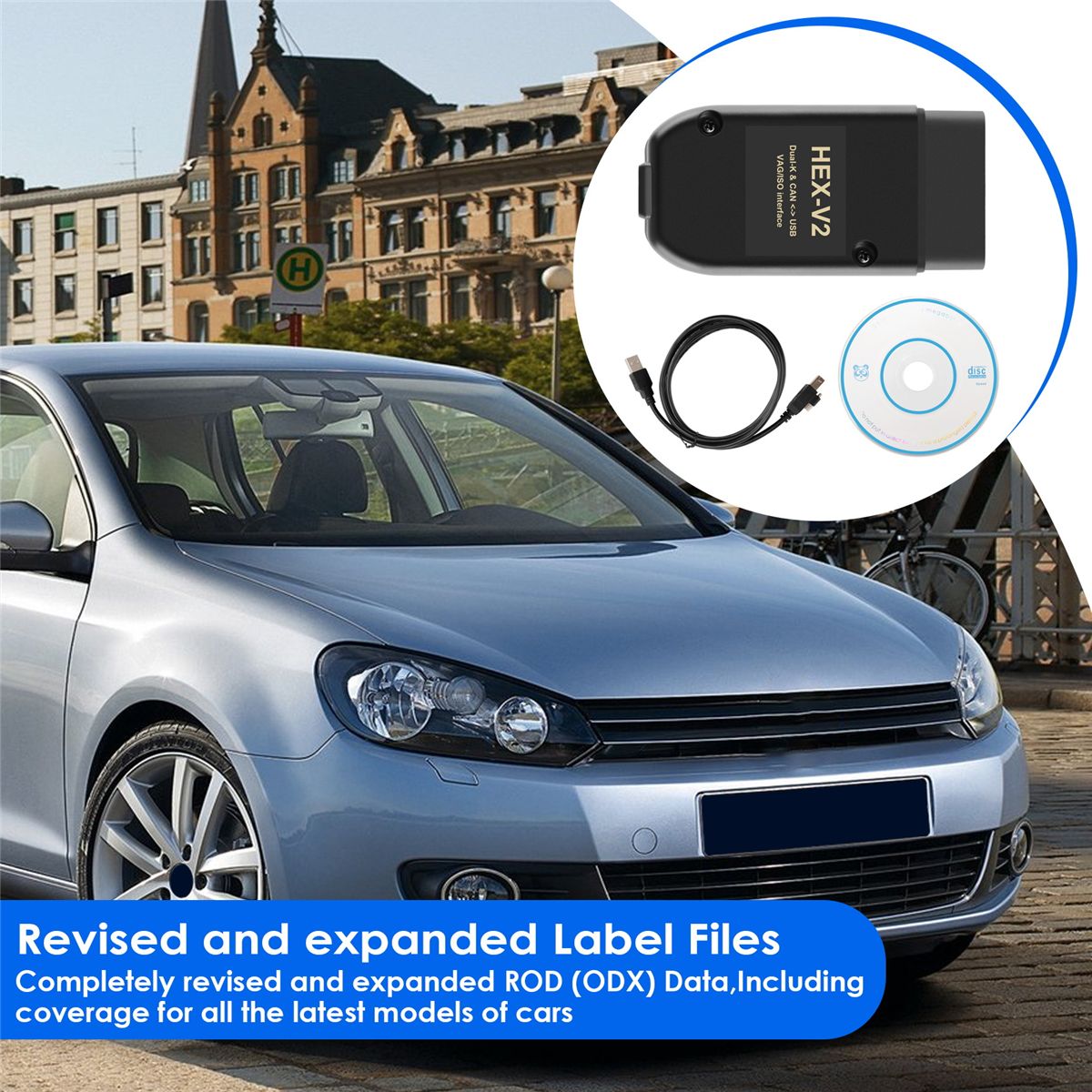 Pour Com 22.3 Obd2 Scanner Hex V2 Usb Pour Golf A6 Seat Vin ... - 4