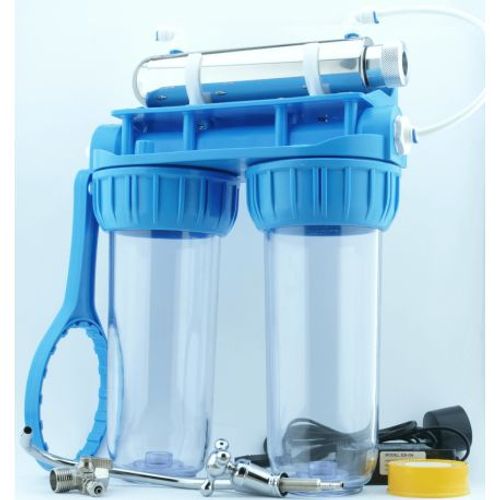 Kit robinet potabilisation et filtration UV complet 6W 300 Litres /heure