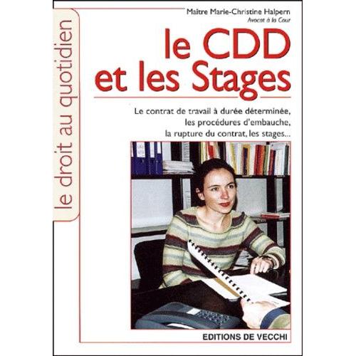 Le Cdd Et Les Stages