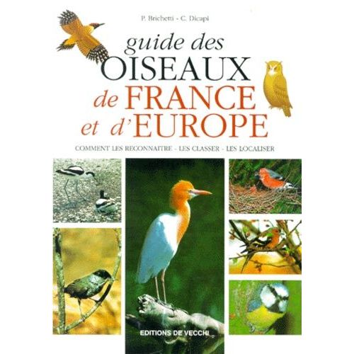 Guide Des Oiseaux De France Et D'europe