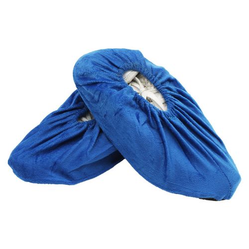 Vivezen - Lot De 5 Paires De Surchaussures Lavables Antidérapantes - Bleu 