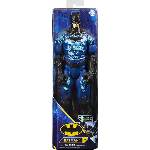 Dc Comics Batman Figurine Tactique Bat-Tech 12 Pouces Bleu