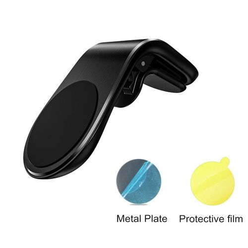 Support Magnétique En Métal De Téléphone De Voiture Mini Support Mobile D'aimant De Bâti D'agrafe D'évent Pour L'iphone Xs Max Xiaomi Smartphones Dans La Voiture - 20sjzj0917a00324