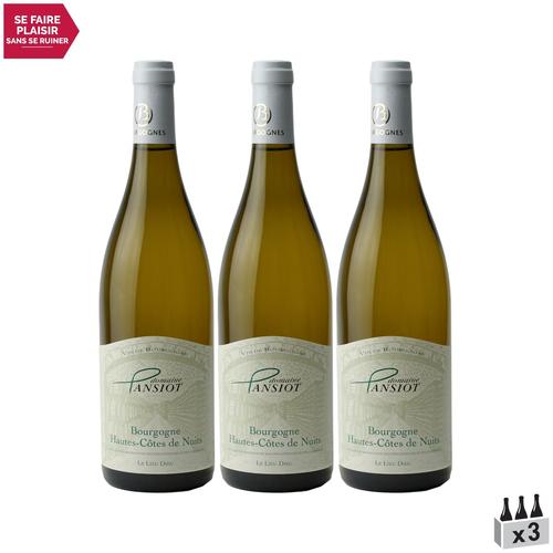 Domaine Pansiot Bourgogne Hautes Côtes De Nuits Blanc 2018 X3