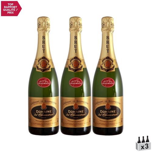 Domaine Des Chenevières Crémant De Bourgogne Brut Blanc X3