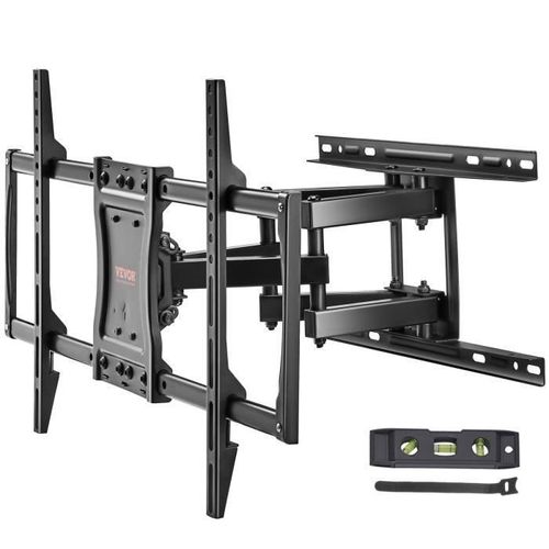 Support Mural TV - VEVOR - Fixation TV Murale pour 37-75 po Inclinable et Orientable