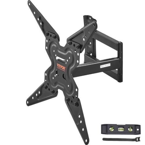 Support Mural TV - VEVOR - Fixation TV Murale pour 26-55 po Inclinable et Orientable
