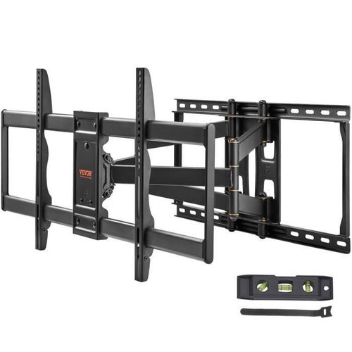 Support Mural TV - VEVOR - Fixation TV Murale pour 37-90 po Inclinable et Orientable