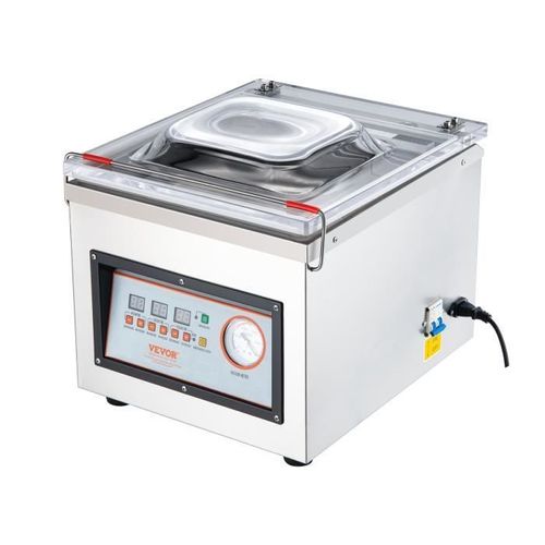 Scelleuse Sous Vide À Chambre - Vevor - 455 X 410 X 405 Mm Machine À Emballer Sous Vide Commerciale 320 W Sacs De Scellage Sous Vide
