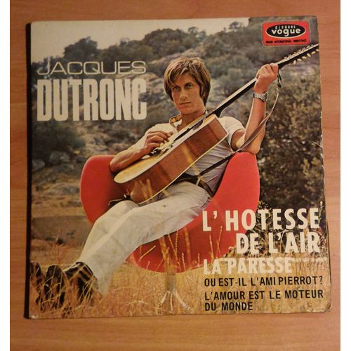 Jacques Dutronc : L'hotesse De L'air - 45 Tours - Occasion