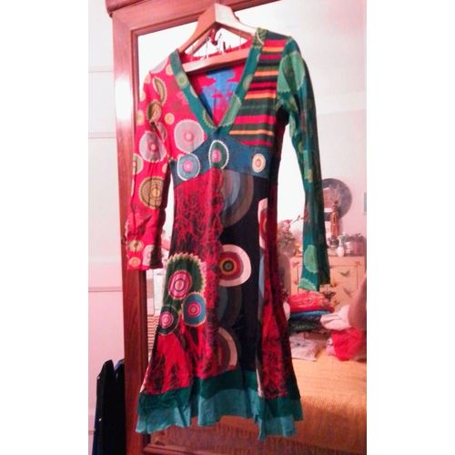 Robe Colorée 34 Xs Desigual.